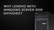 Why Lenovo with Windows Server 2019 Datasheet